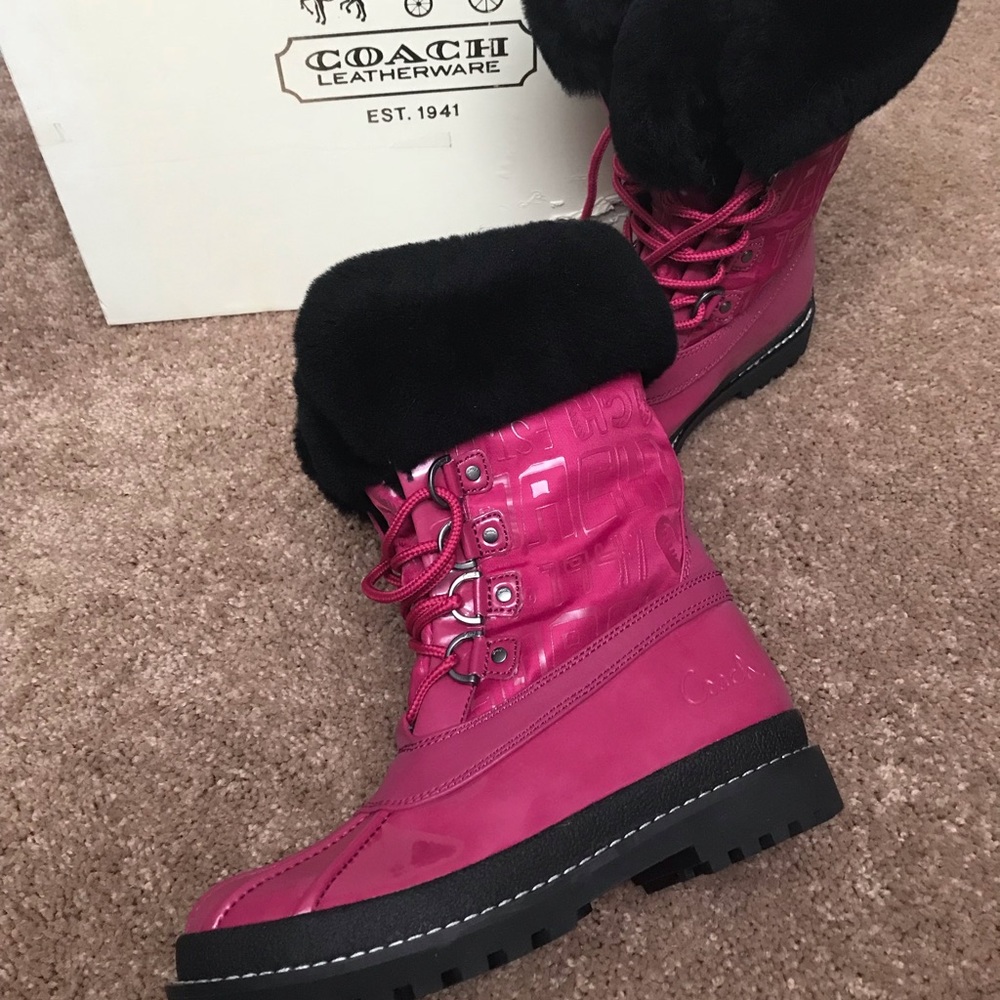 BRAND NEW!!! COACH Snow Boots